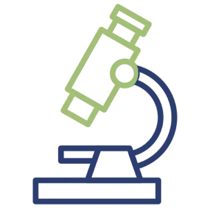 Microscope with specimen slide