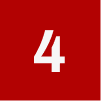 Red square with white number 4