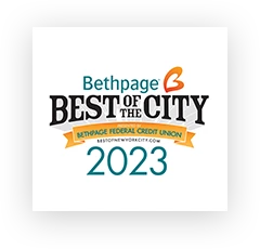 Bethpage Best of the City 2023 award seal