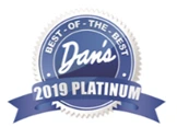 Doctors.com Best of the Best 2018 Platinum award seal