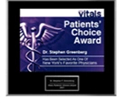 Vitals Patients' Choice award badge