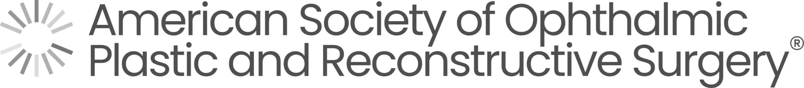American Society of Ophthalmic Plastic and Reconstructive Surgery logo