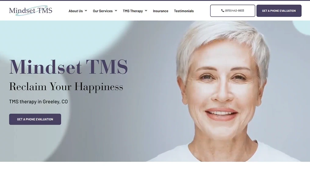 Mindset TMS after