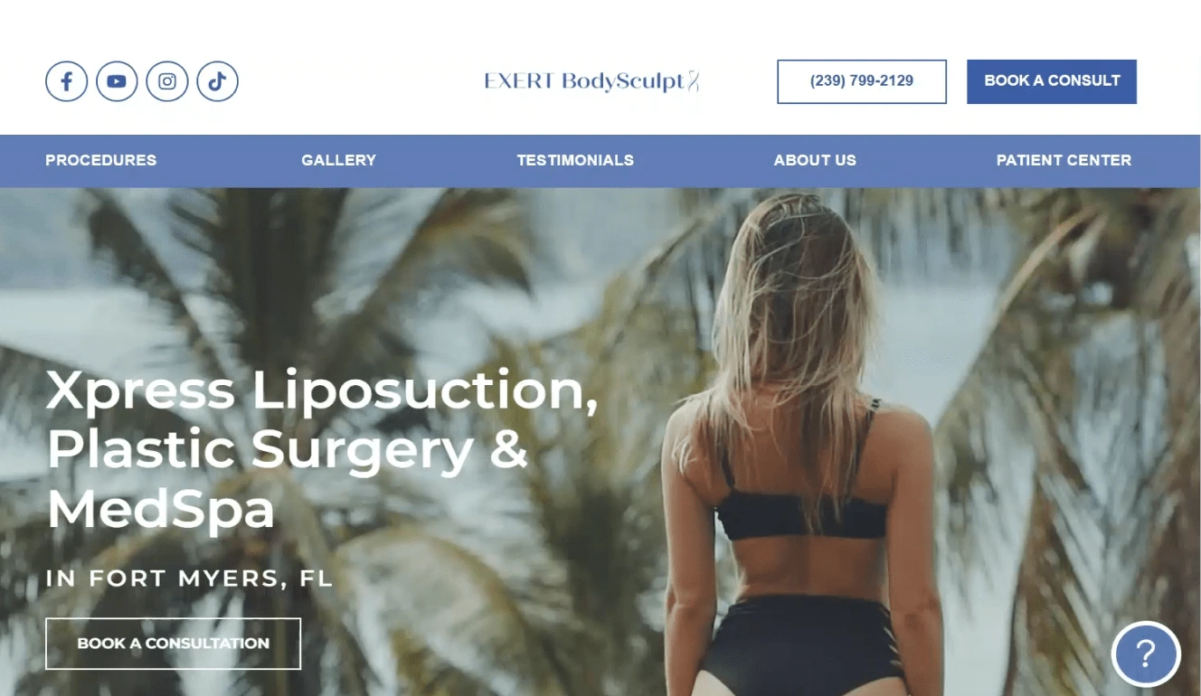 Marketing Agency Exert Body Sculpt Plastic Surgery