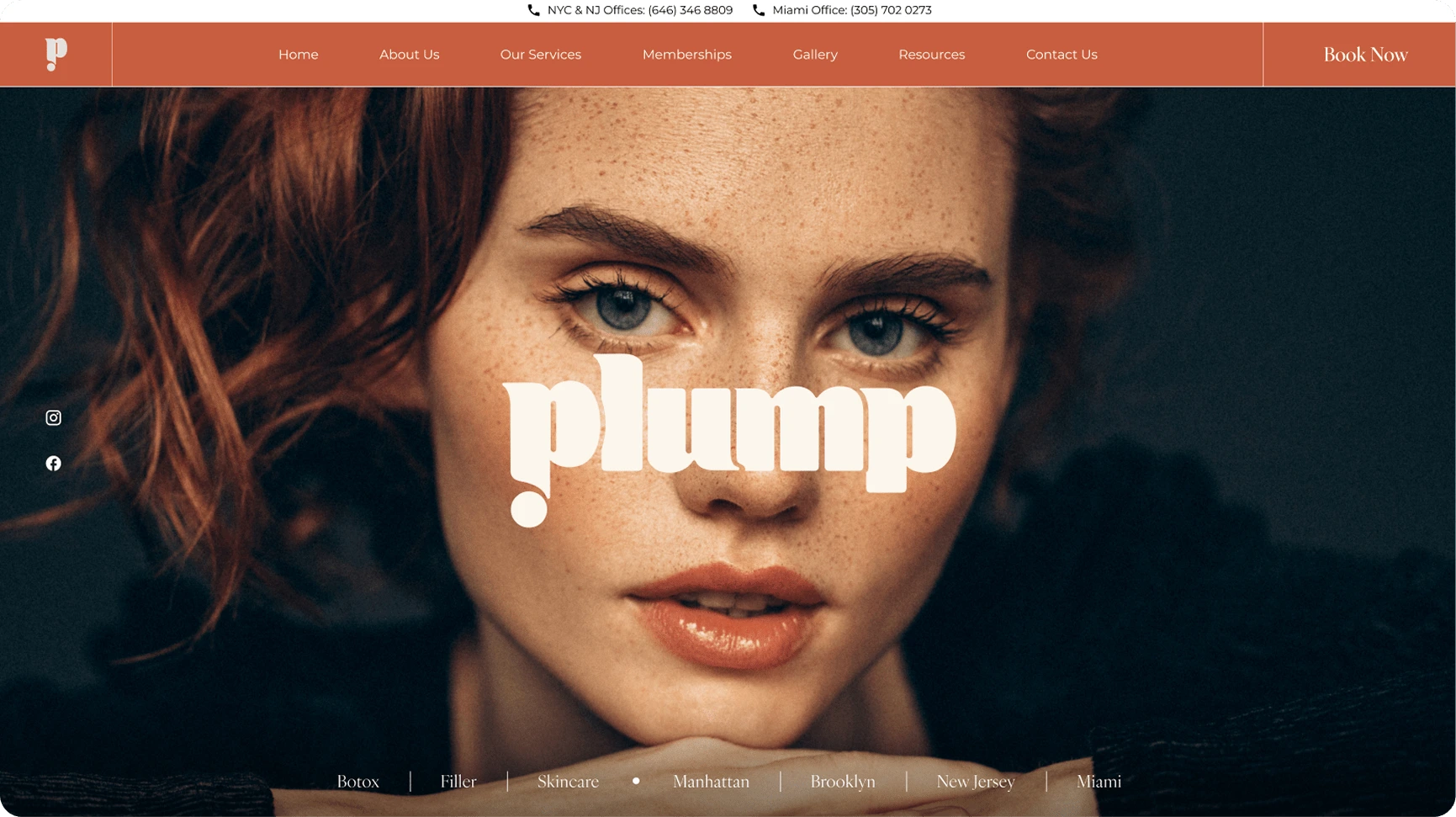 Medical Spa Digital Marketing Agency​ Get Plump Banner