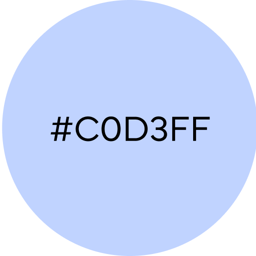 #C0D3FF color swatch