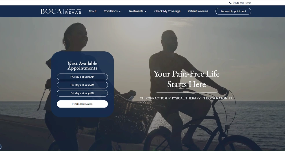 Performance Marketing Agency Chiropractors & Pain Clinics Banner