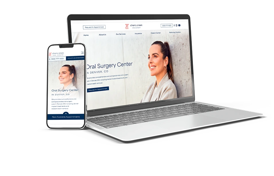 Cherry Creek Oral Surgery Dental CRM Software for Lead Tracking Banner