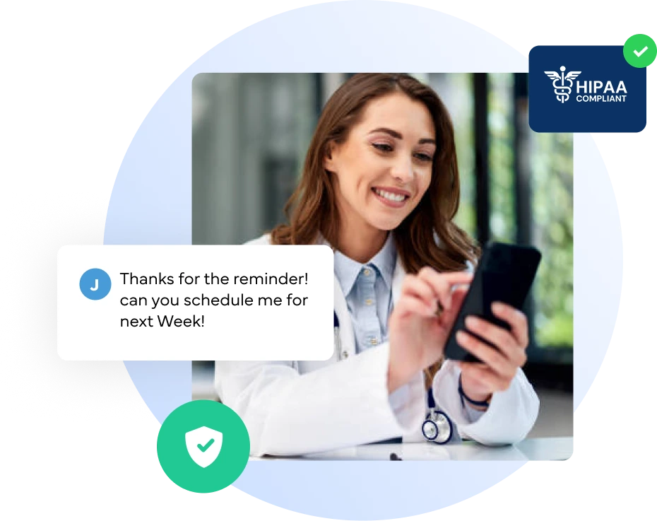 Group Messaging Feature of Team Chat App for Medical Practices Banner