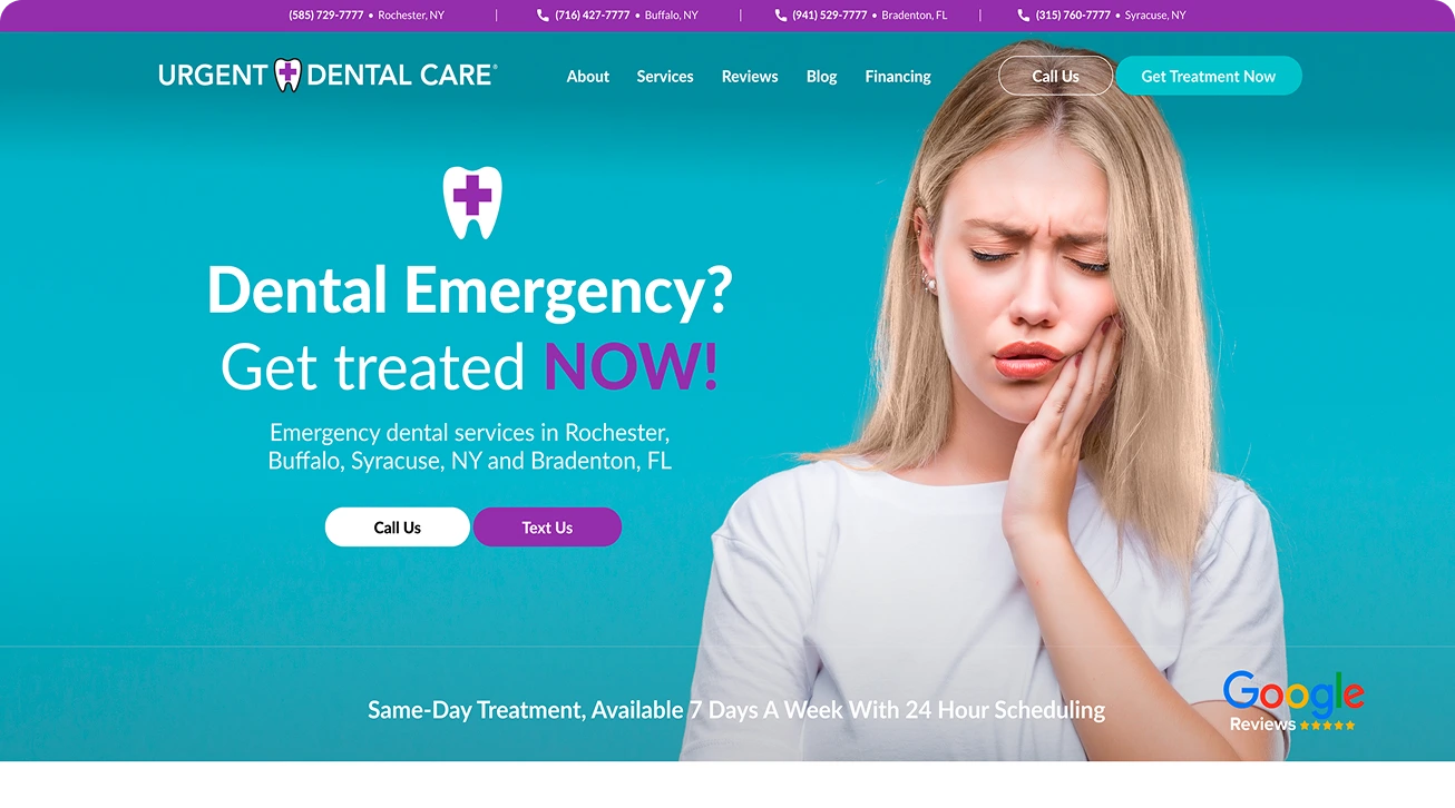 Dental & Oral Surgeons Performance Marketing Agency Services Banner