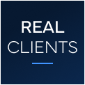 Real Clients section heading
