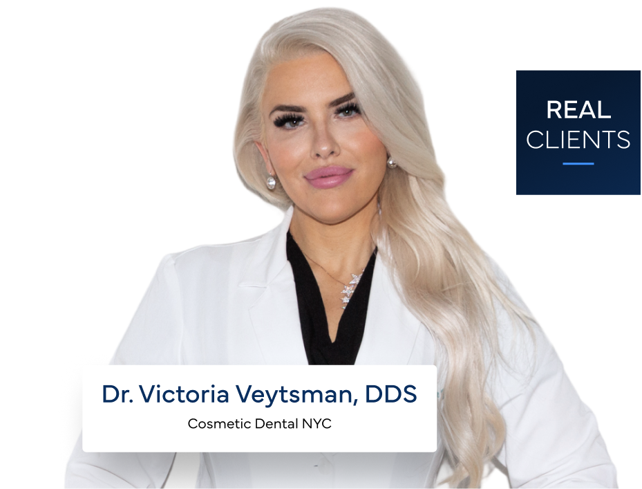 Performance Marketing Agency Dr. Victoria Veytsman, DDS Banner