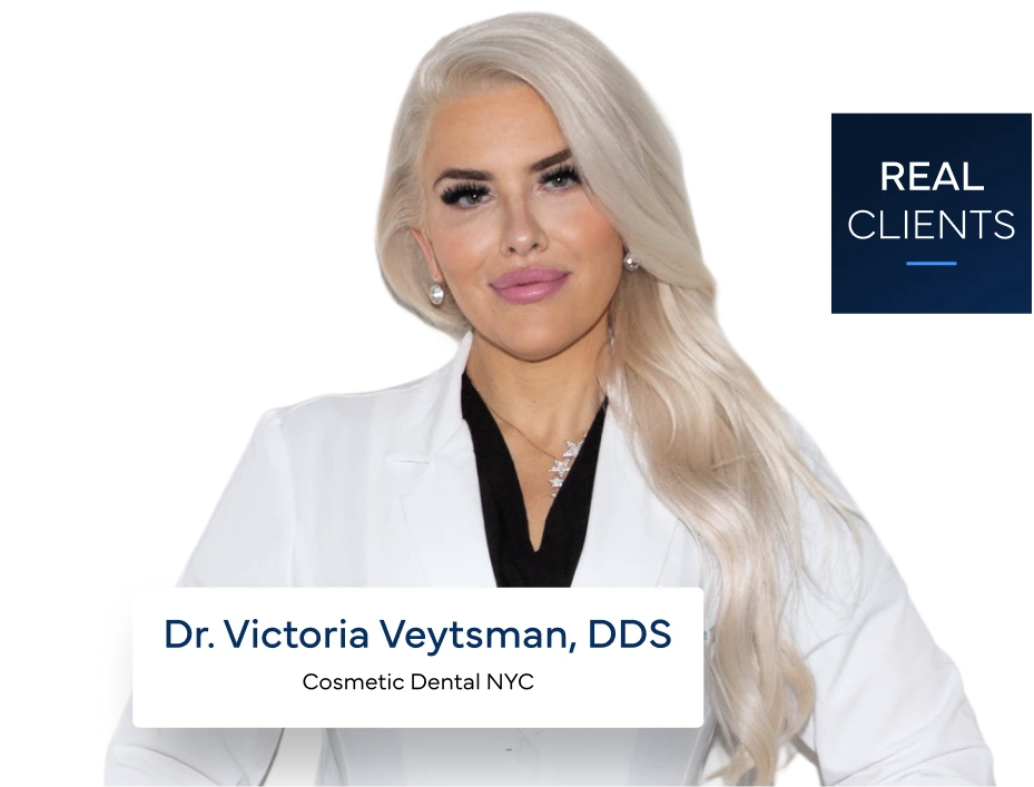 Performance Marketing Agency Dr. Victoria Veytsman, DDS Banner
