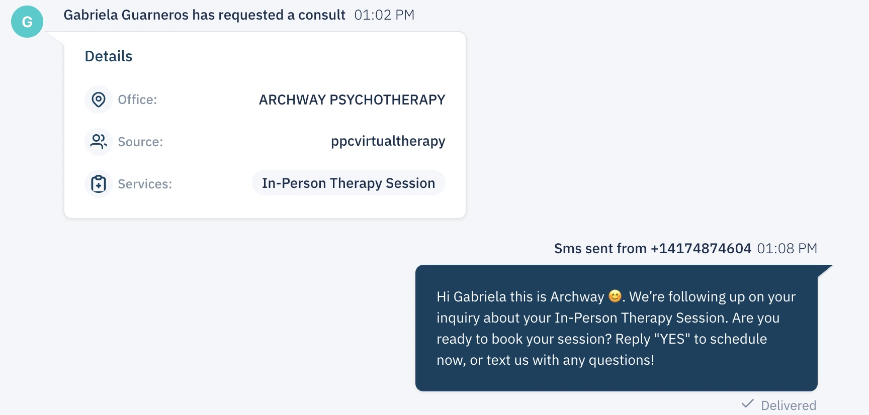 therapy marketing with crm