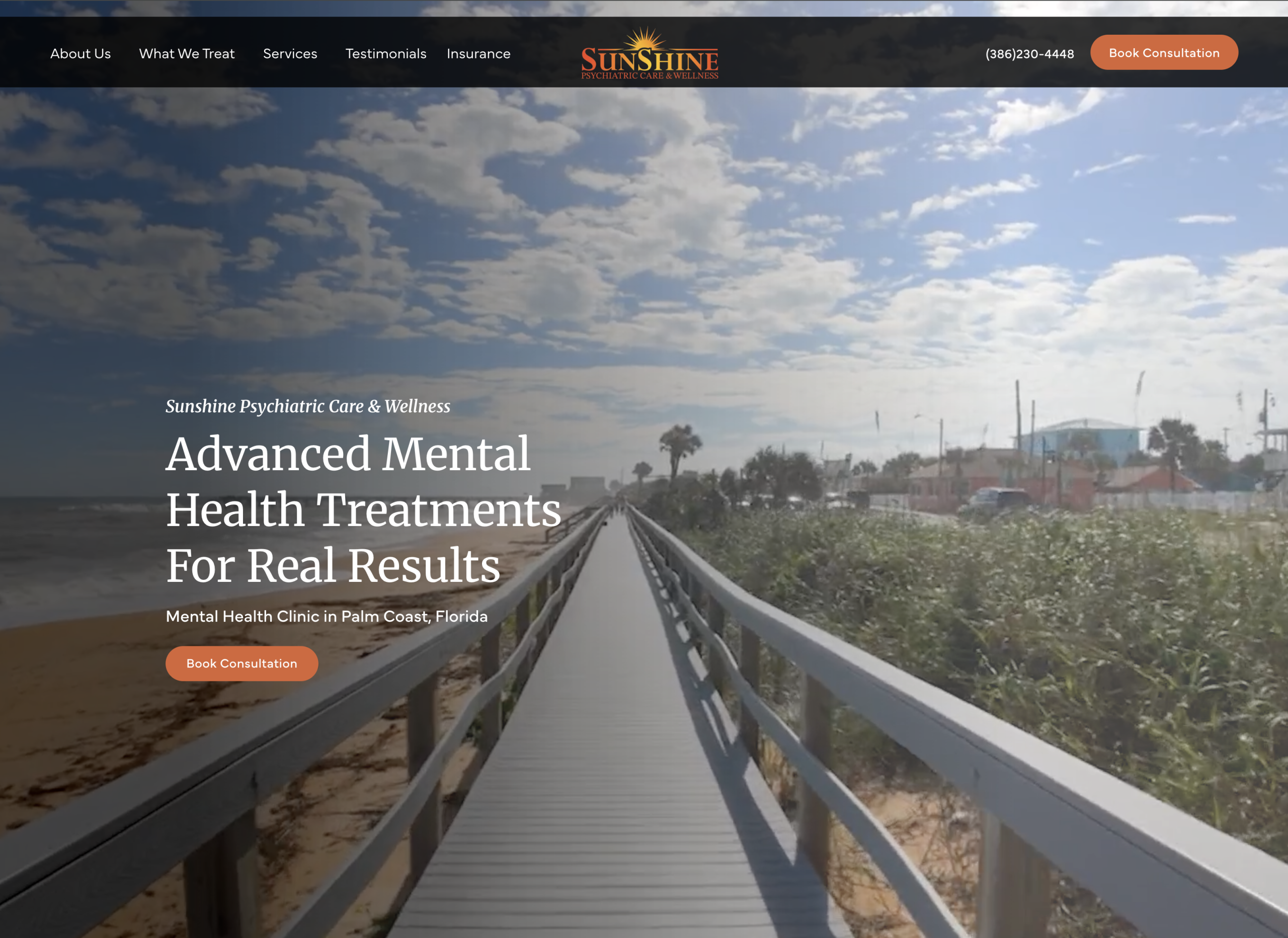 therapy website design