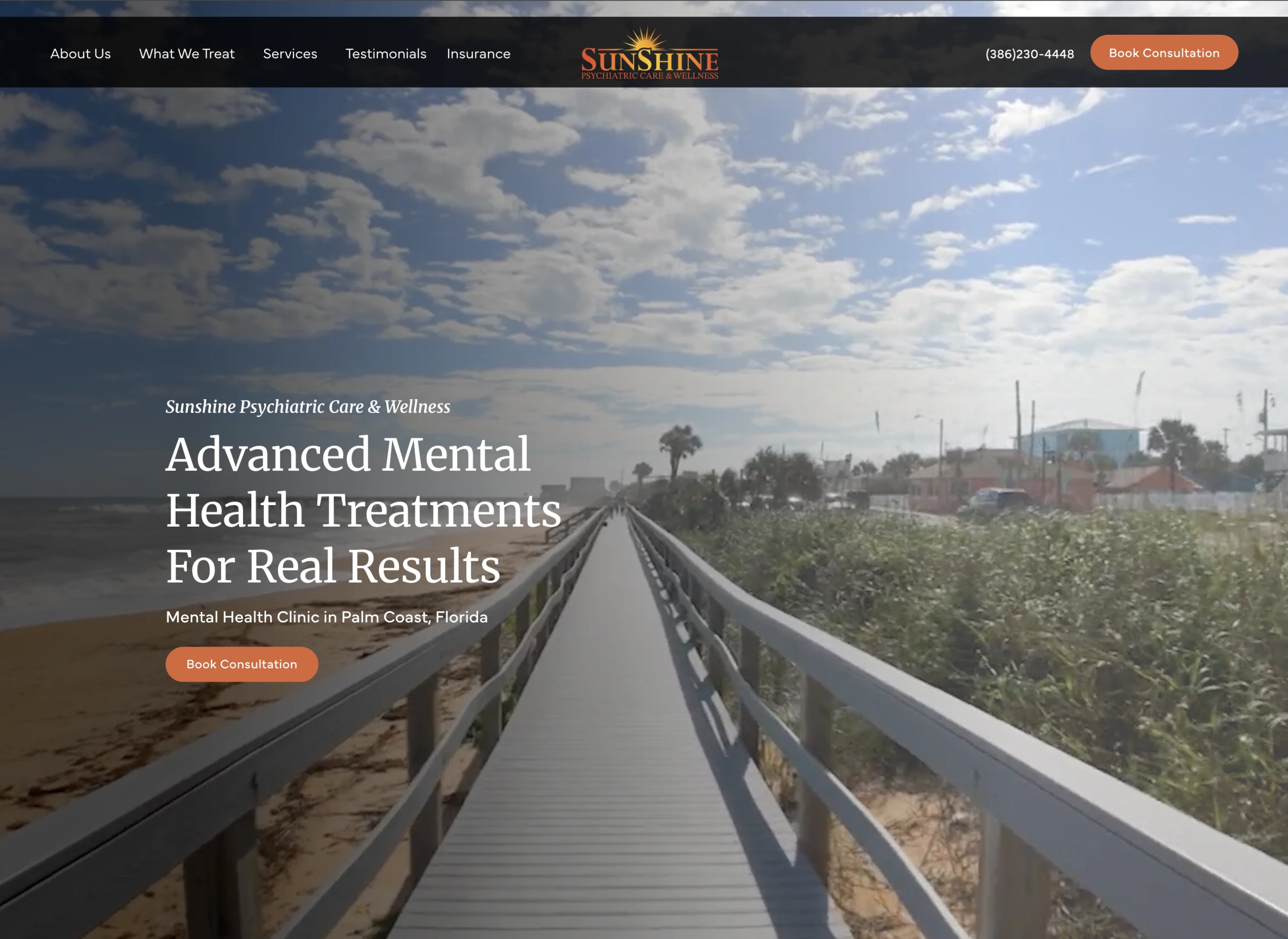 therapy website design