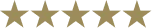 Five-star rating badge