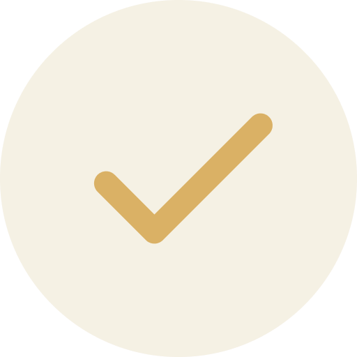 Gold checkmark icon