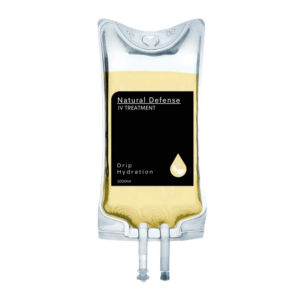 IV Therapy Offering: Natural Defense Banner