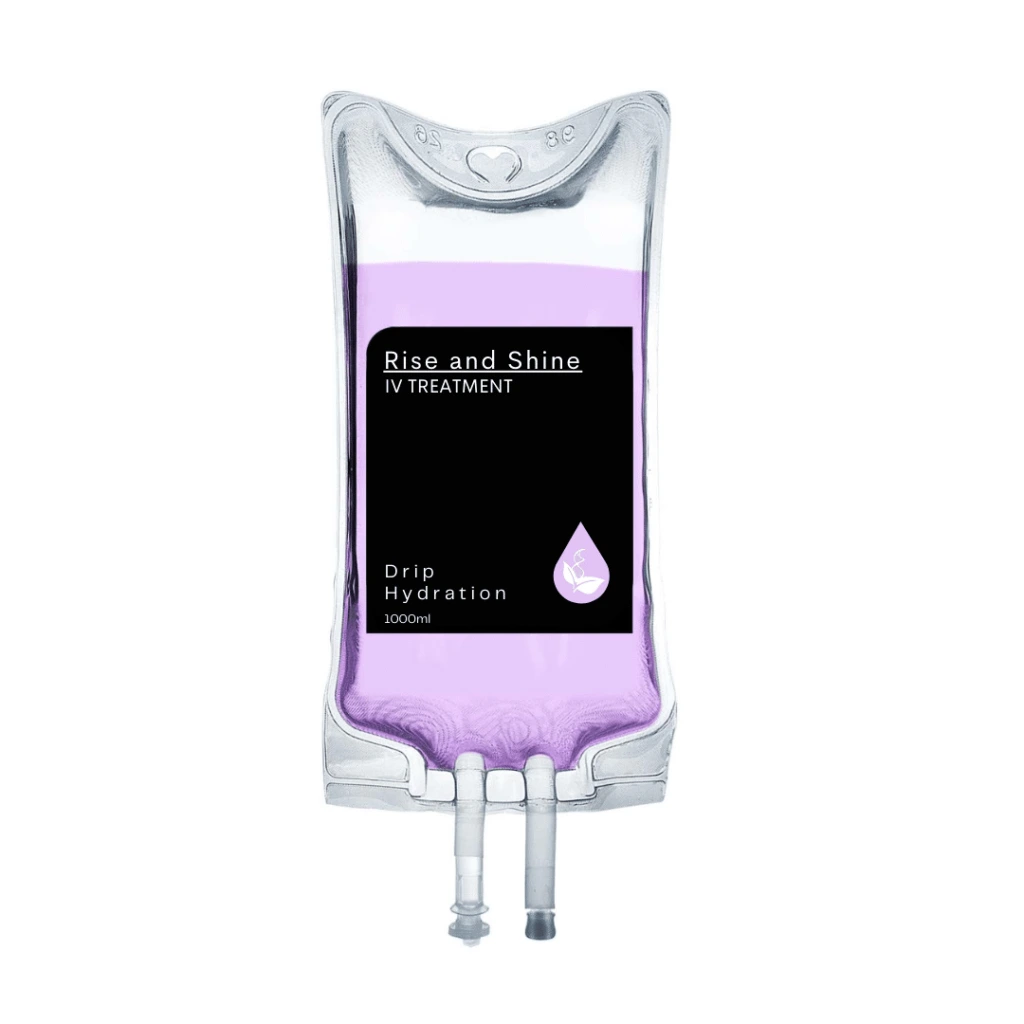 IV Therapy Offering: Rise & Shine Banner
