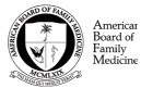 American Board of Family Medicine logo