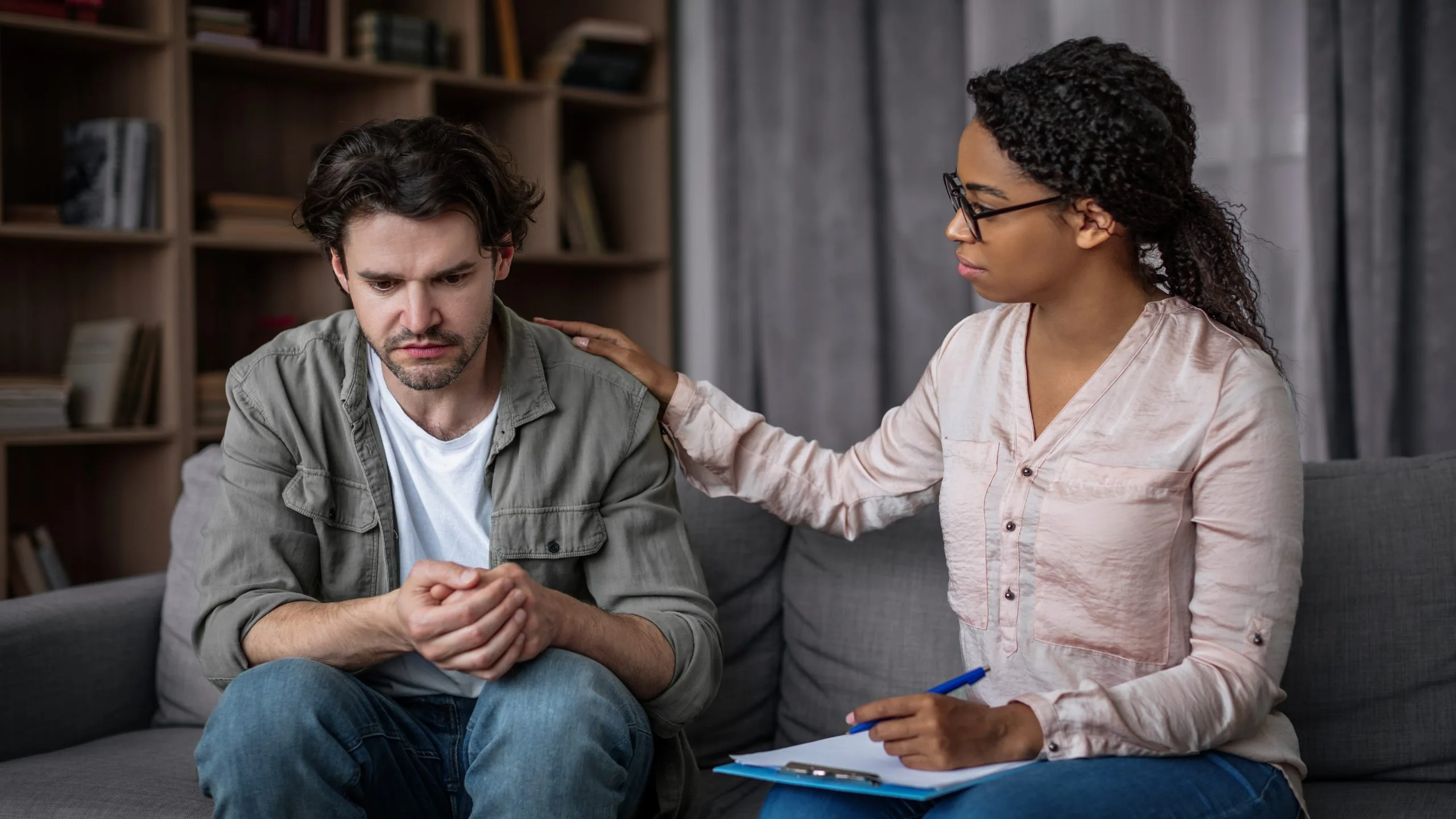 Therapy session with a therapist in Dallas, TX