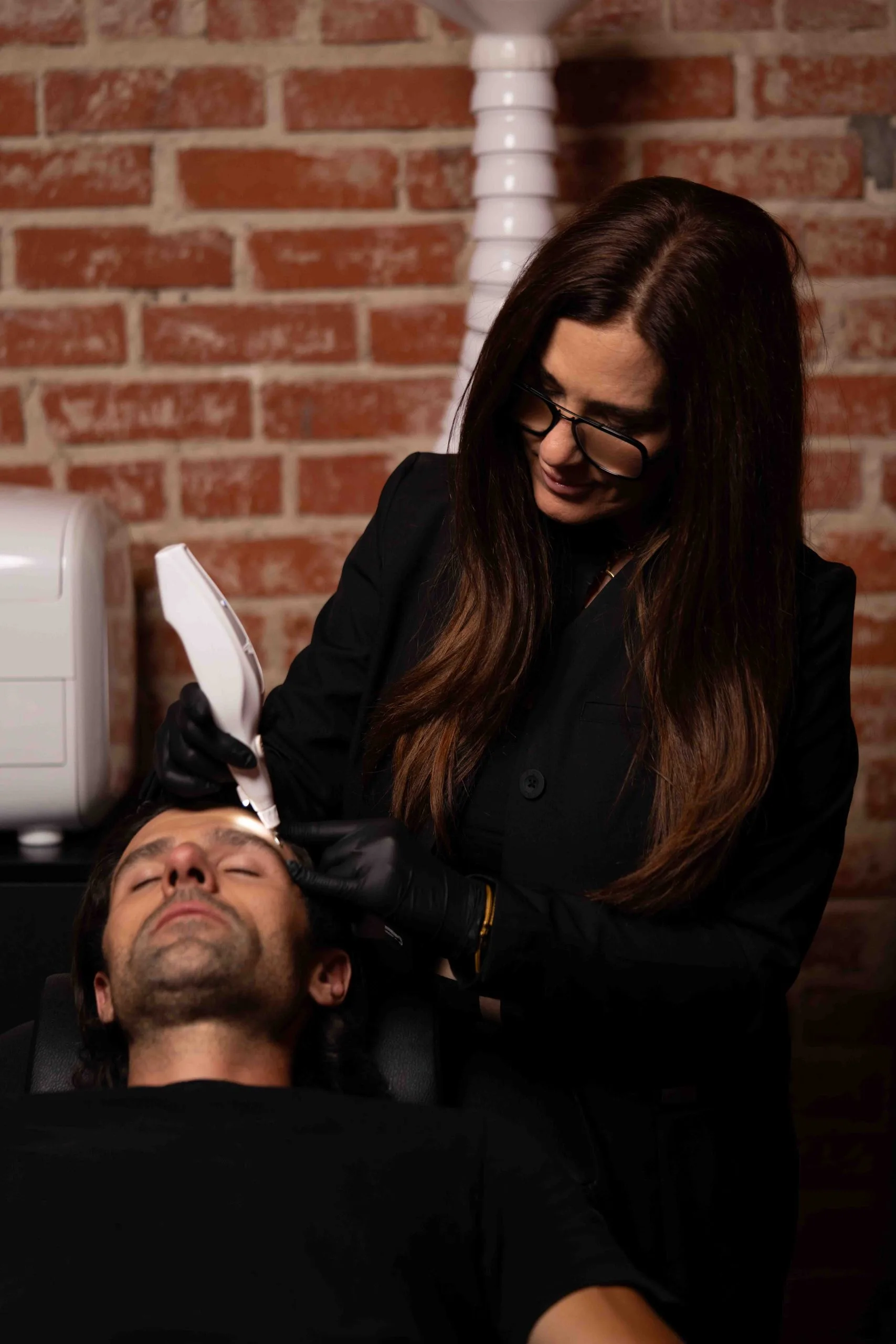 PLEXR Plasma Treatment consultation at Rewind Aesthetics