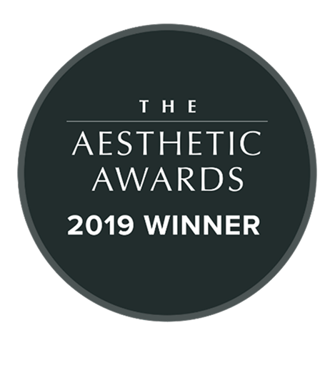 The Aesthetic Awards 2019 Winner badge