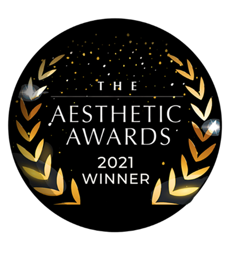 The Aesthetic Awards 2021 Winner badge
