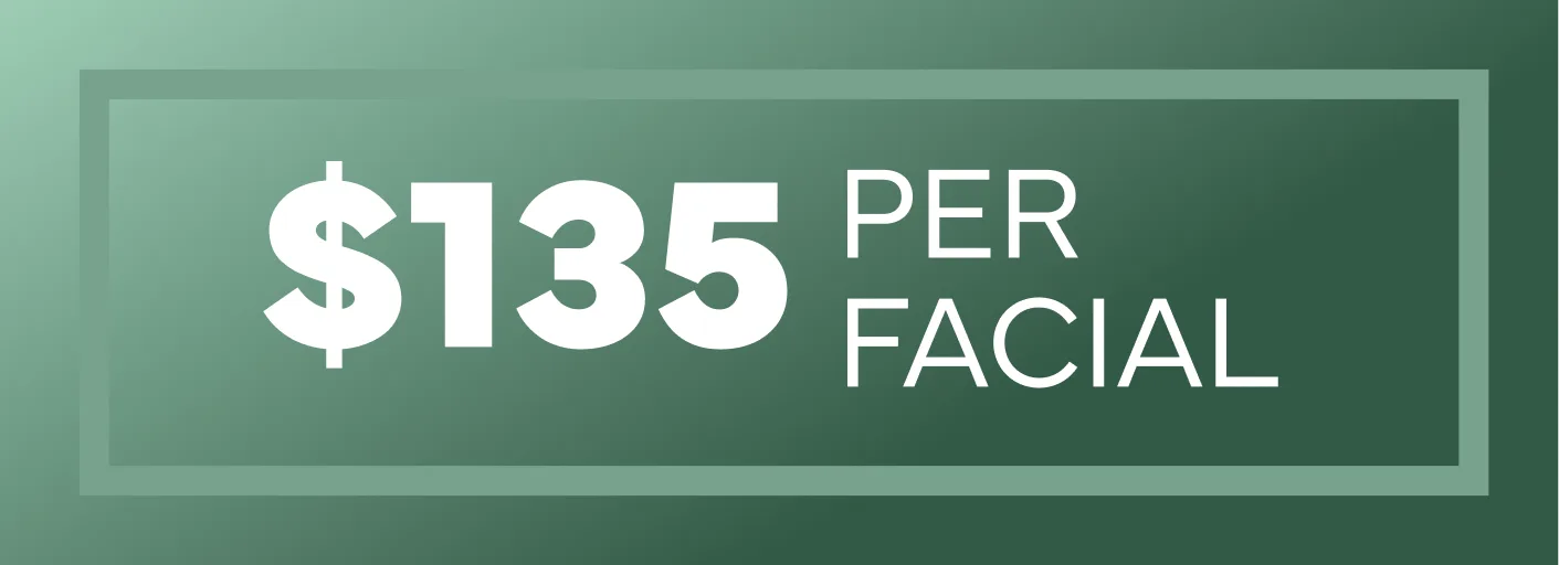 $135 per facial