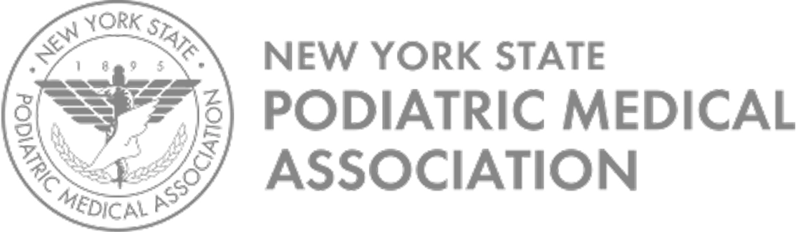 New York State Podiatric Medical Association seal and text