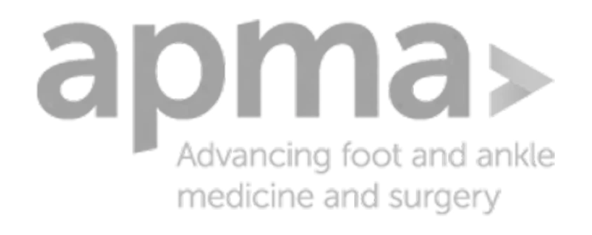 APMA logo with text 'Advancing foot and ankle medicine and surgery'
