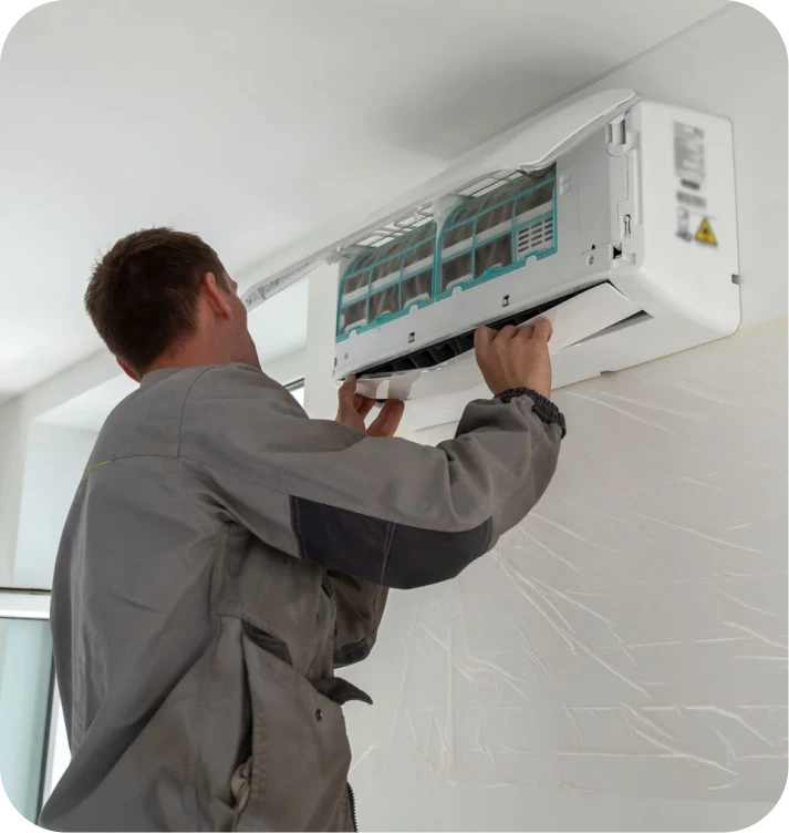 Ductless AC Installation Process Coachella Valley CA Banner