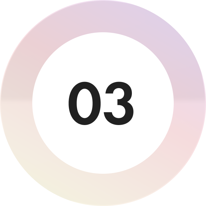 Step 3 icon: begin your journey