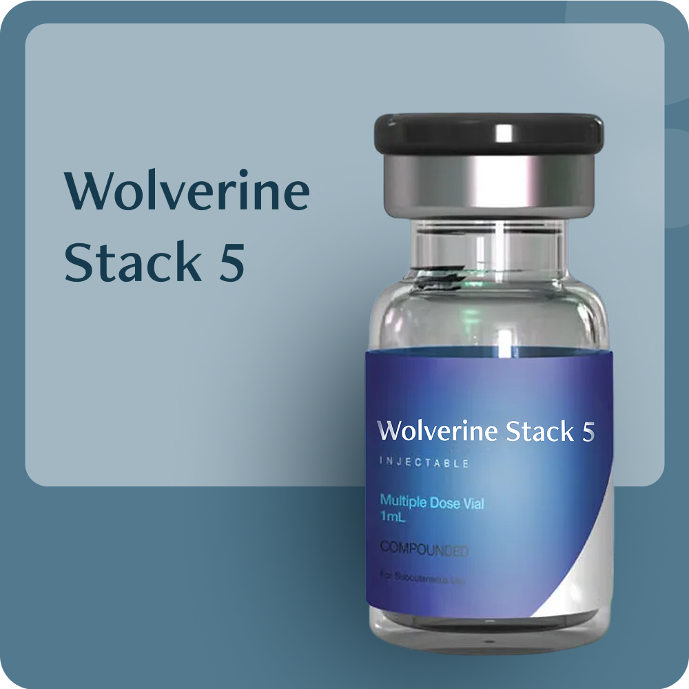 Wolverine Stack 5 injectable multiple dose vial, 1mL