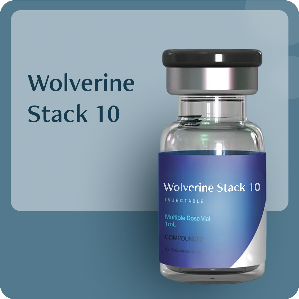 Wolverine Stack 10 injectable multiple dose vial, 1mL