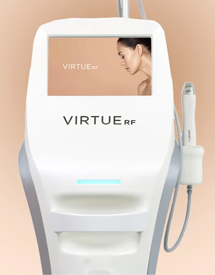 Virtue RF microneedling machine with screen display and handpiece
