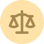 Icon of balanced scales