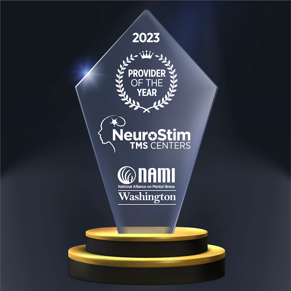 2023 Provider of the Year award from NAMI Washington for NeuroStim TMS Centers