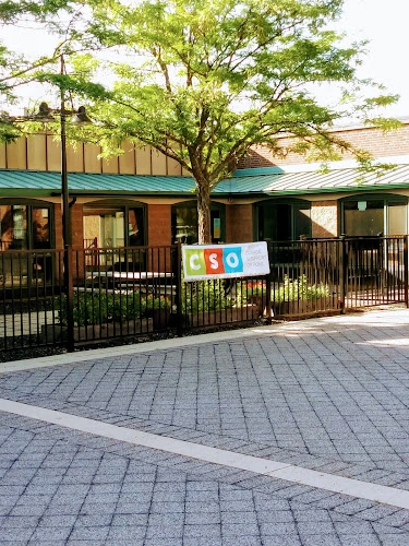 Clinical & Support Options crisis respite facility with CSO sign on wooden building entrance