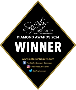 Safety in Beauty Diamond Awards 2024 Winner badge