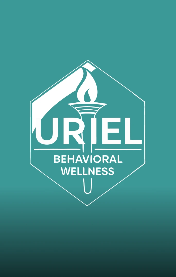 Uriel Behavioral Wellness logo on teal background