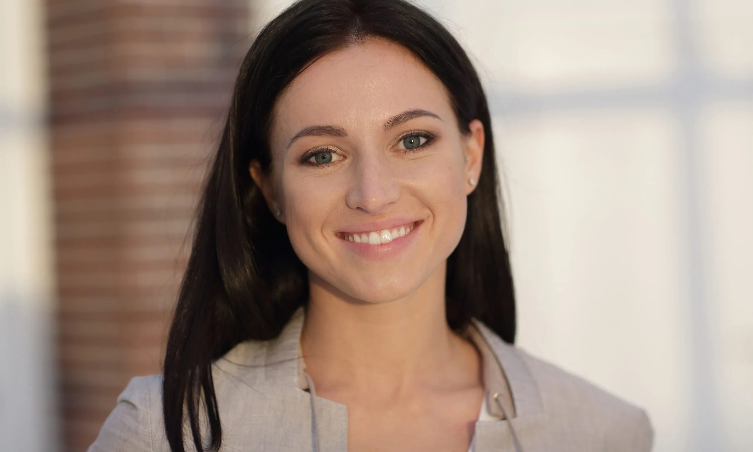 Close-up portrait of a modern young woman – psychiatrist in Dublin, CA