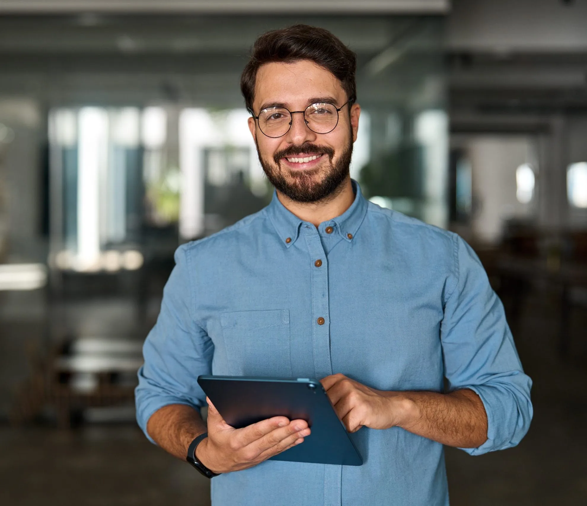 Smiling male employee portrait – SPRAVATO treatment in Pleasanton, CA