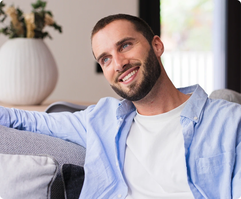 Transcranial magnetic stimulation (TMS) therapy – illustration