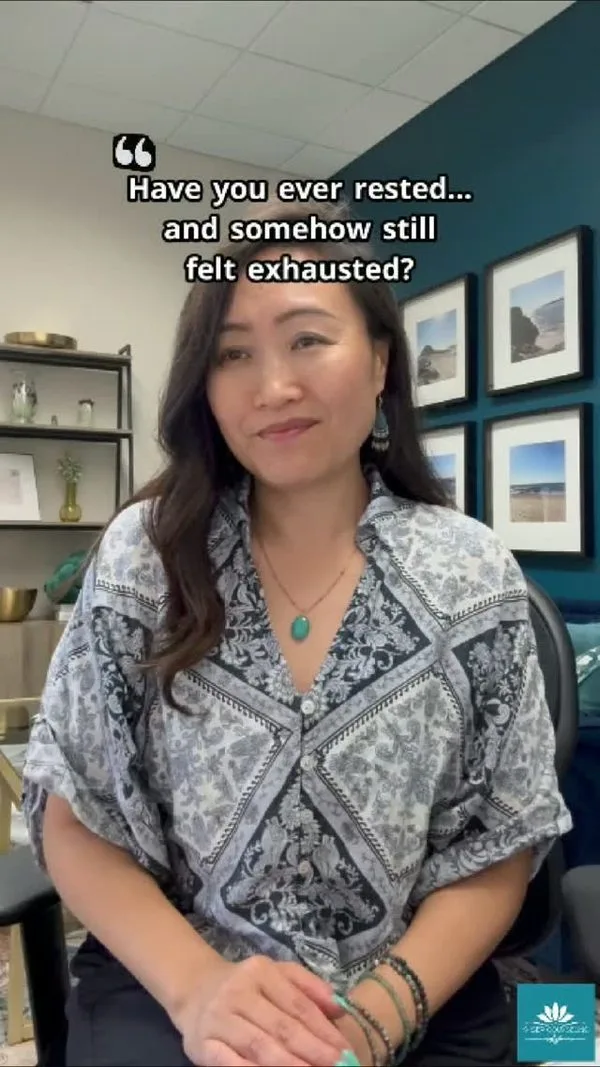 Wiser Counseling therapist asking: have you ever rested and somehow still felt exhausted?
