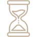 Hourglass icon representing permanent results